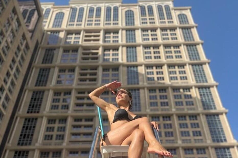 Luciana Abreu de férias no Dubai