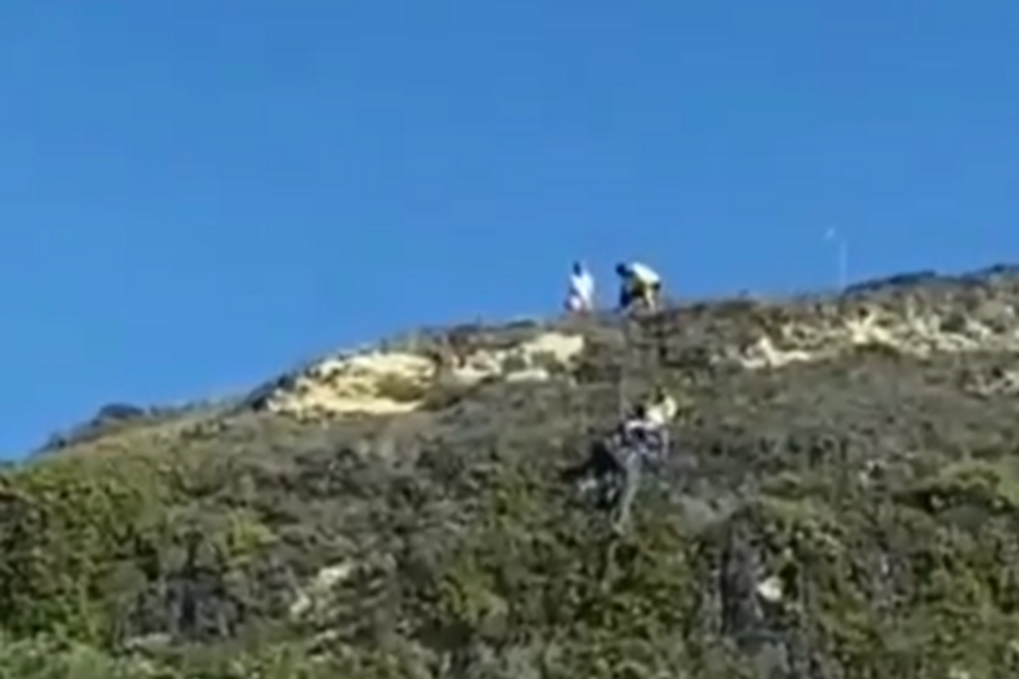 Acidente na praia das Bicas 