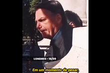 Bolsonaro chega a Londres para funeral de Isabel II e aproveita momento para fazer comício eleitoral