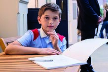 Andrés já expôs em várias galerias importantes 