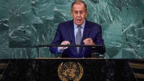 Ministro dos Negócios Estrangeiros da Rússia diz que armas ocidentais vão fortalecer presença russa