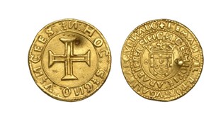 Moeda de ouro portuguesa do tempo de Manuel I leiloada em Londres por 18 mil euros