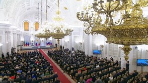 Putin dá início à cerimónia de anexação de quatro territórios ucranianos. Veja em direto
