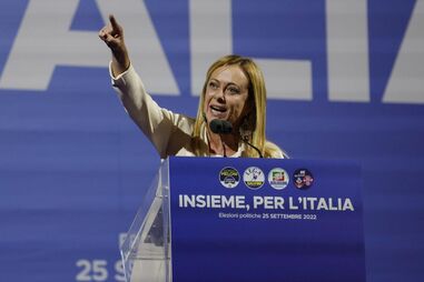 Giorgia Meloni, primeira-ministra de Itália