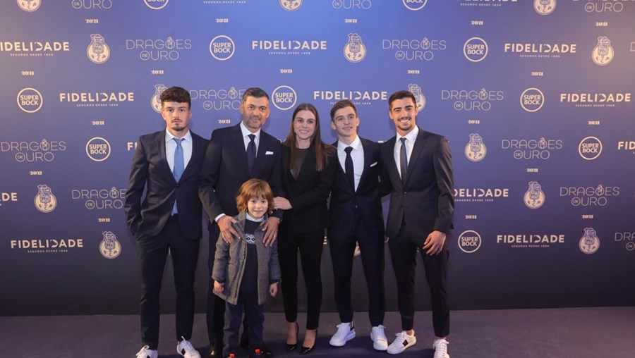 Sérgio Conceição e família