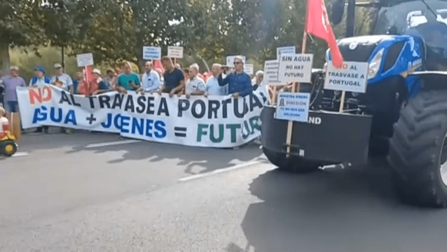 Espanhóis querem cortar água a Portugal