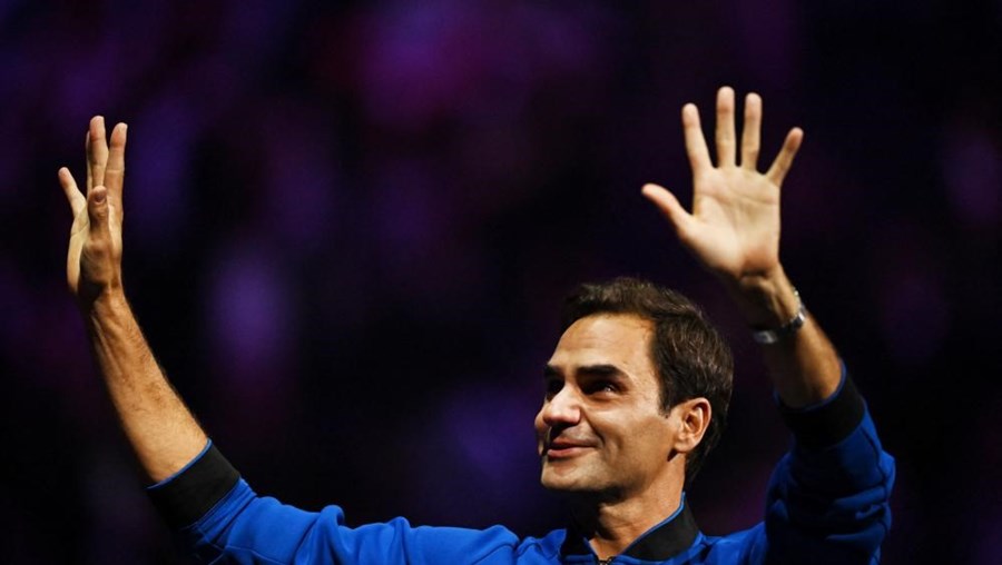 Federer despediu-se dos courts