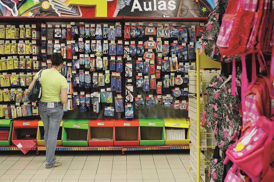 Material escolar está 19% mais caro