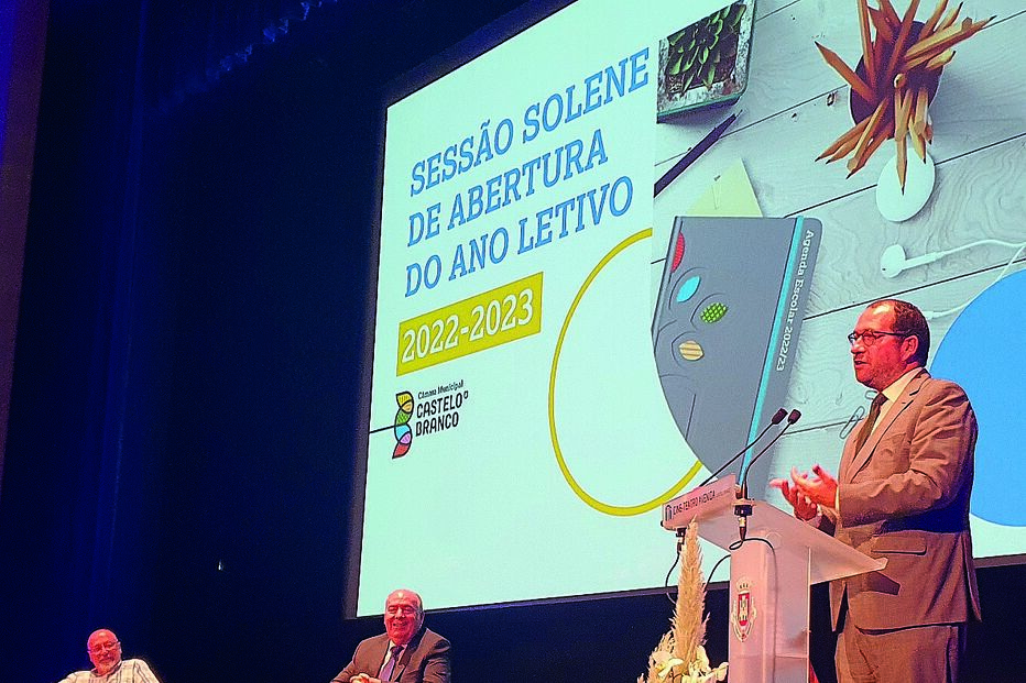 João  Costa, ministro da Educação, na terça-feira, em Castelo Branco