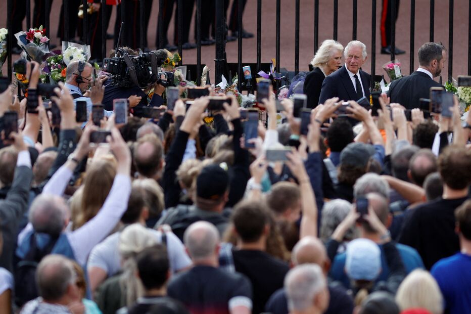 Carlos III e Camilla 