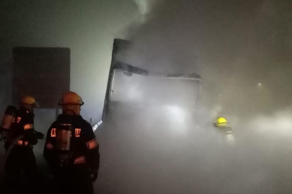 Camião arde em Talhadas