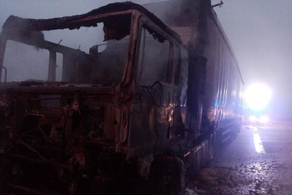 Camião arde em Talhadas