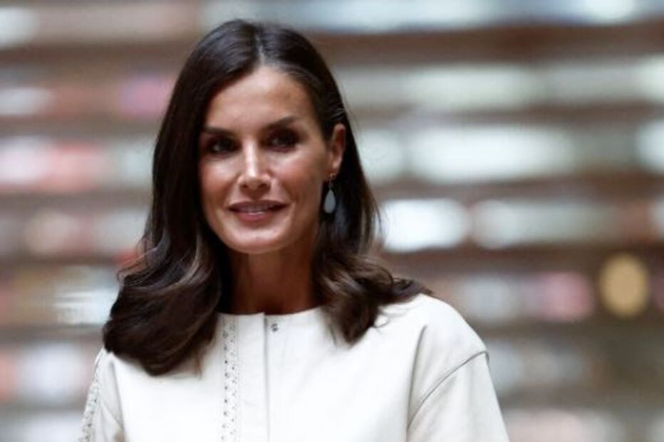 Rainha Letizia passou o dia  de aniversário com a família