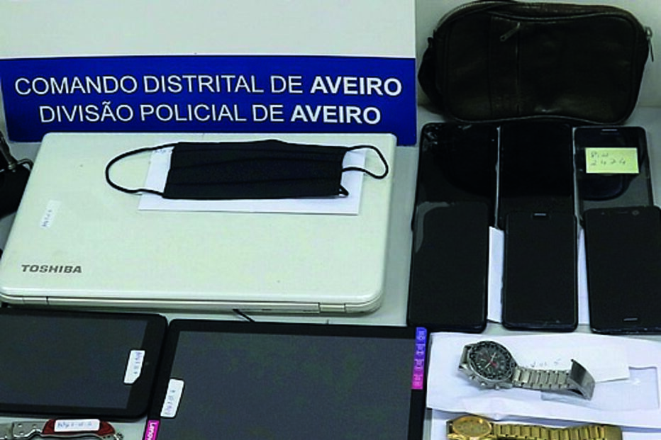 Alguns dos bens recuperados  