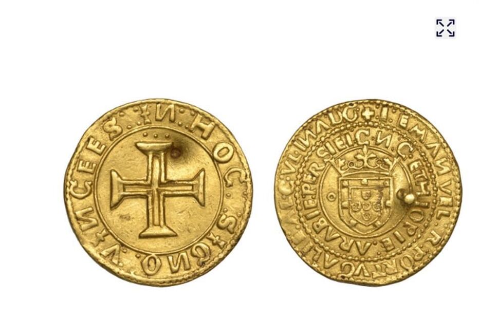 Moeda portuguesa de ouro