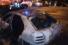 Viaturas incendiadas