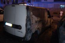 Viaturas incendiadas