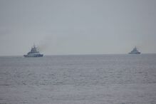 Navios russos ao largo da costa portuguesa