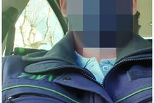 polícias, fardas, engate, Tinder