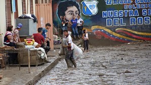 Sete estados da Venezuela em alerta amarela devido ao mau tempo