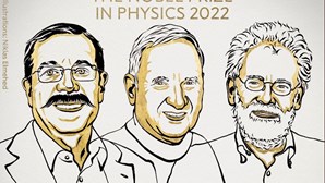 Prémio Nobel da Física atribuído a Alain Aspect, John F. Clauser e Anton Zeilinger 