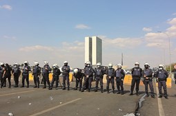 Ameaças levaram polícia a reforçar segurança em Brasília 
