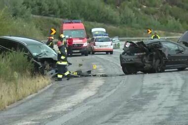 Mulher de 19 anos morre em colisão no IP5 em Vouzela