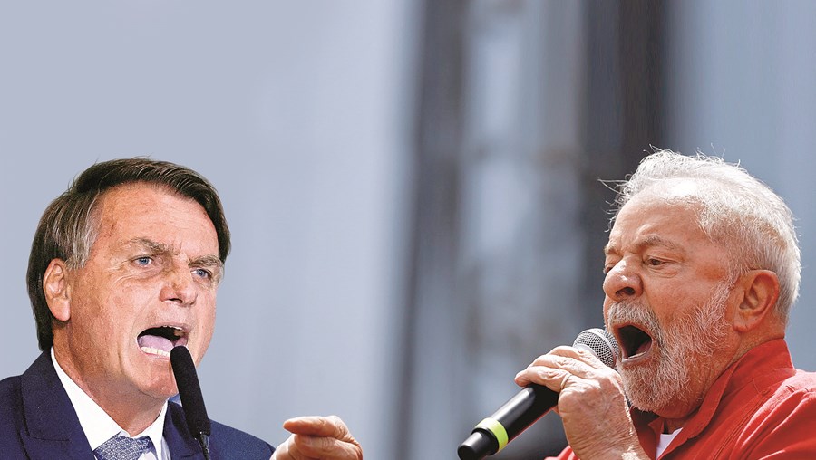 Jair Bolsonaro garantiu que vai vencer já na primeira volta, mas Lula da Silva lidera sondagens há meses