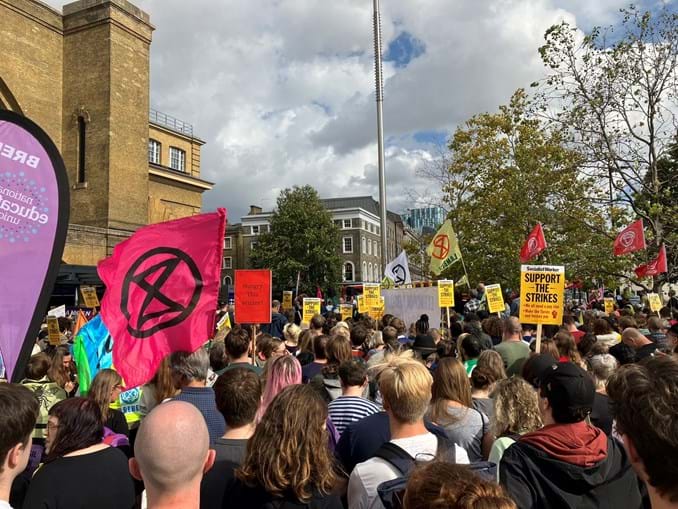 Manifestações Londres