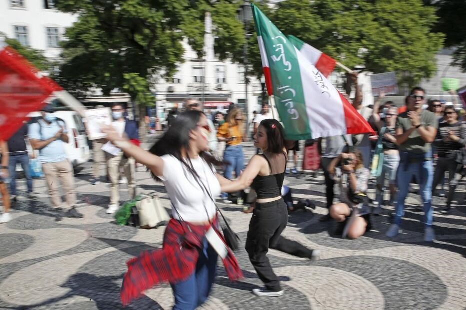 Manifestação em Lisboa
