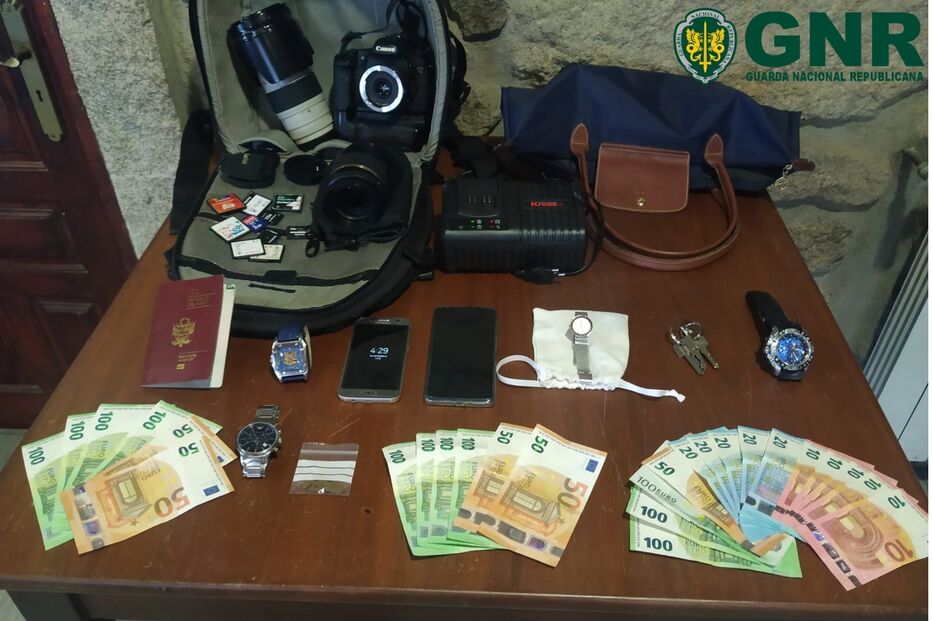 Apreensão realizada pela GNR