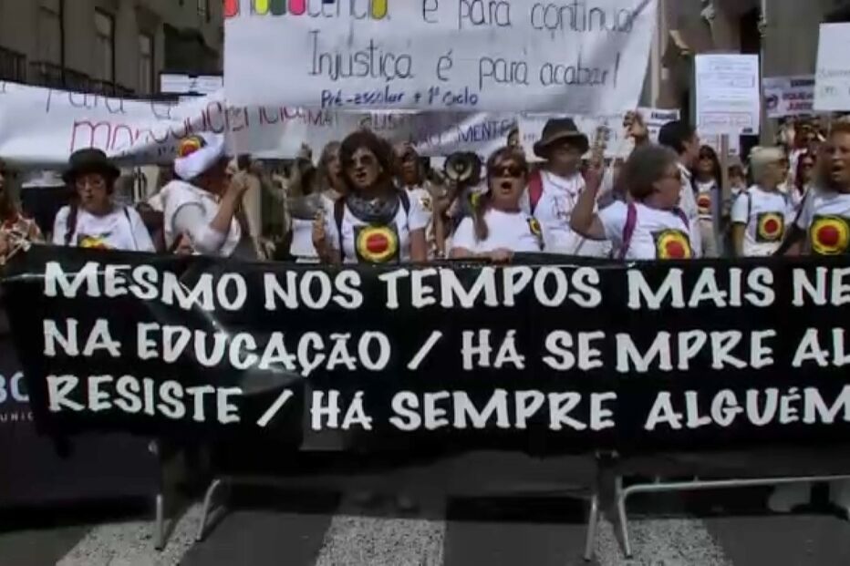 Manifestação professores