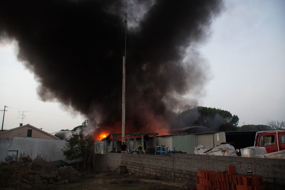 Incêndio Leiria