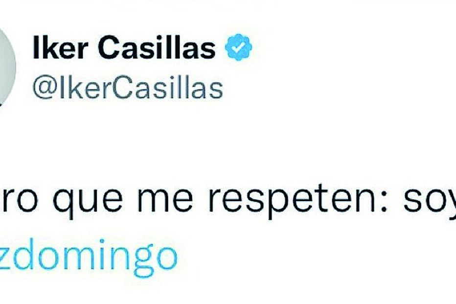 Iker Casillas, bronca, Twitter
