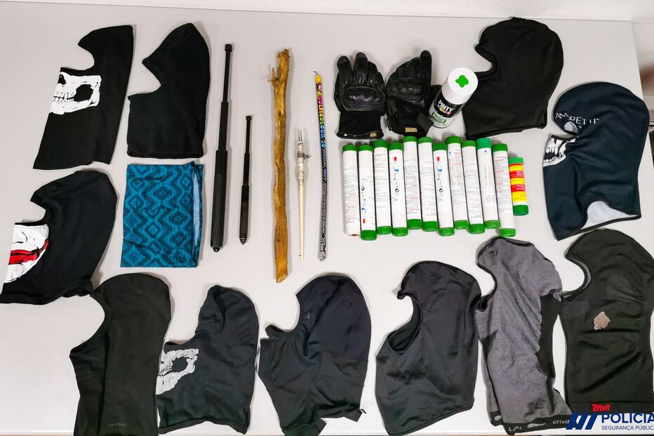 Material na posse de sportinguistas