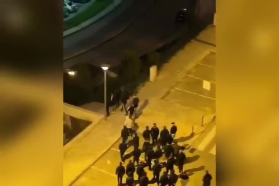 Radicais do Sporting apanhados em vídeo a ‘caçar’ franceses