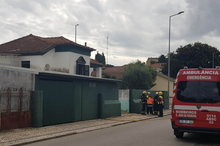 São João da Madeira, morte, incêndio