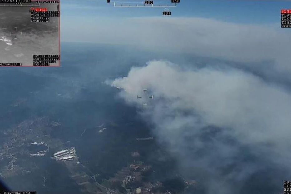 Drones das Forças Armadas duplicam horas de voo na deteção de incêndios 