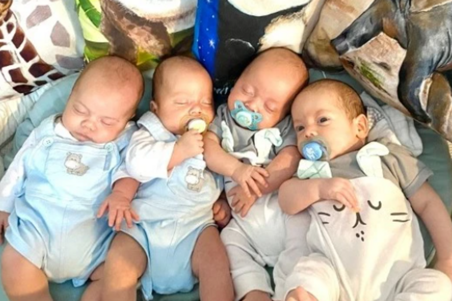 Adam, Bennett, Coby e Dane 