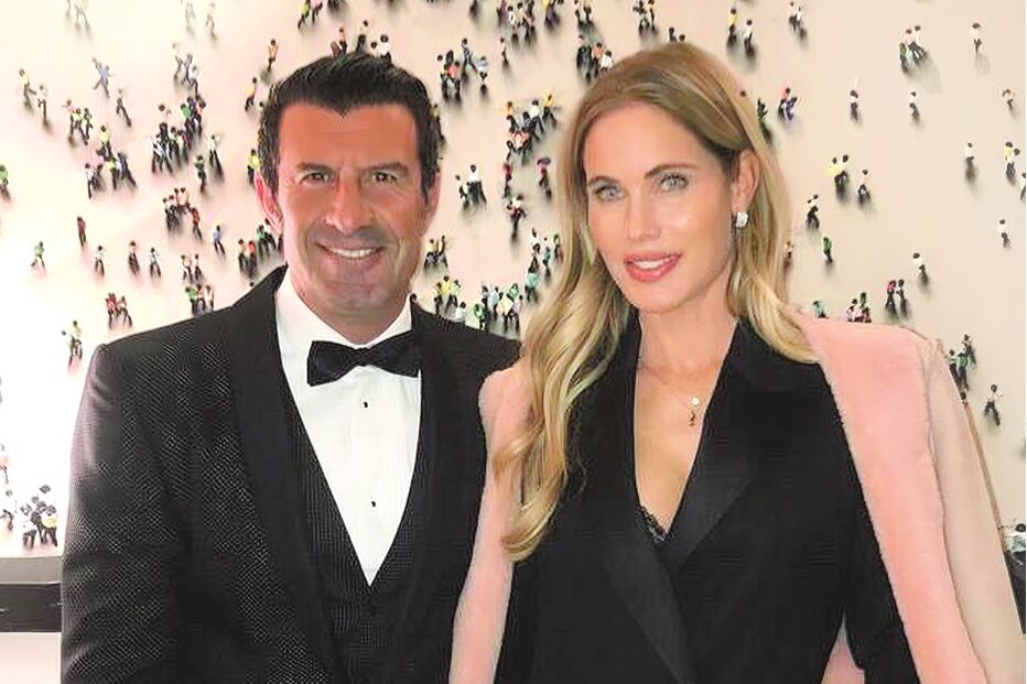 Luís Figo, Helen Svedin