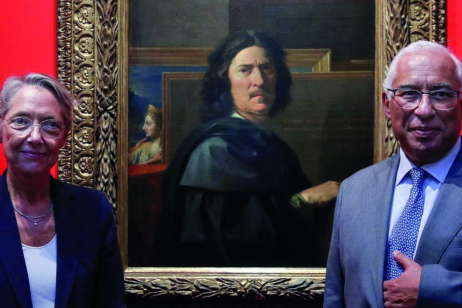 Primeiros-ministros de Portugal e França no Museu Nacional de Arte Antiga 