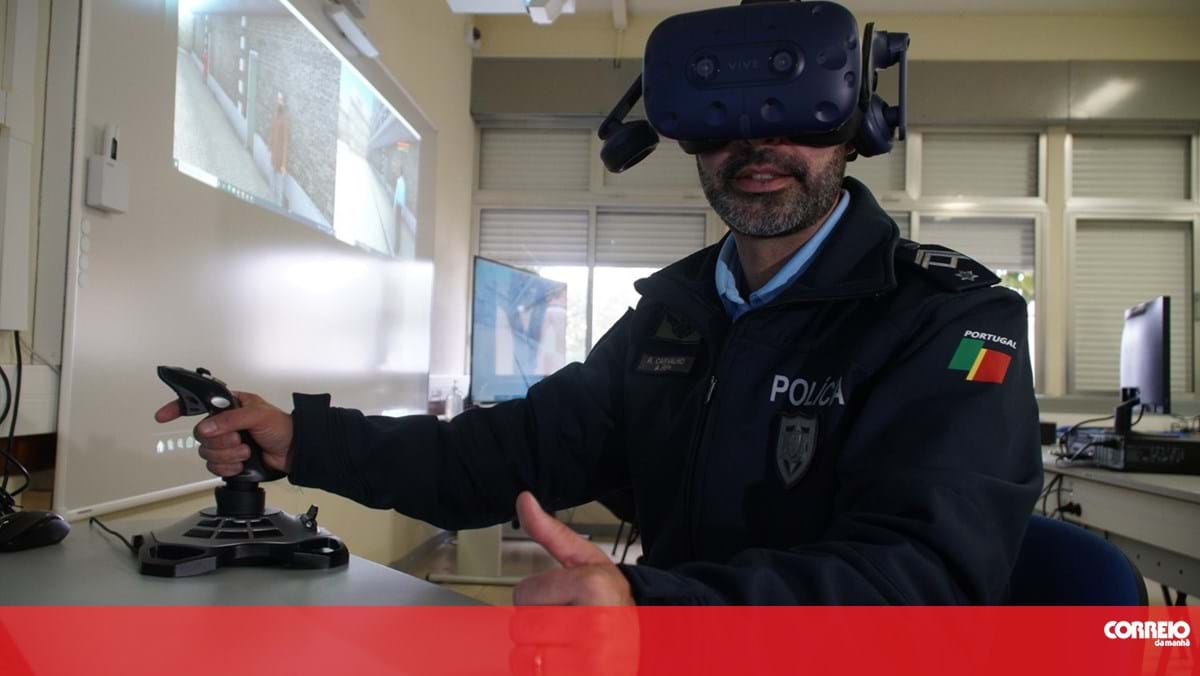 Polícias formados através de realidade virtual para situações de emergência e risco - Correio da Manhã