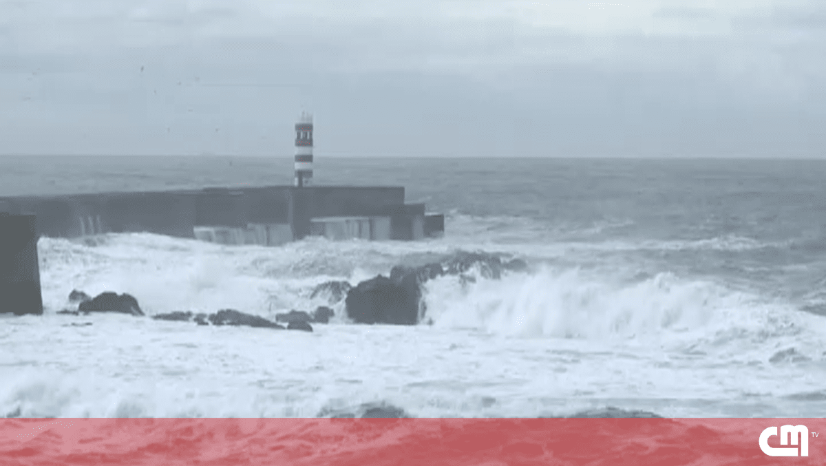 Sete distritos sob aviso amarelo na quarta-feira devido à agitação marítima - CMTV