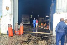 Incêndio em Armazém em Estarrreja