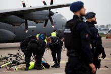 Manifestação Aeroporto Schiphol