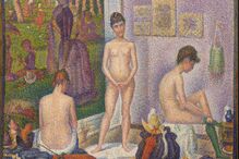 ‘Les Poseuses, Ensemble’, de Georges Seurat