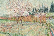‘Verger avec cyprès’, Vincent Van Gogh