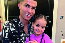 Cristiano Ronaldo e a filha