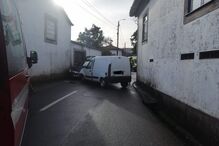 Acidente em Oliveira de Azeméis causa dois feridos ligeiros