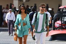 Pierre Gasly e Francisca Cerqueira Gomes